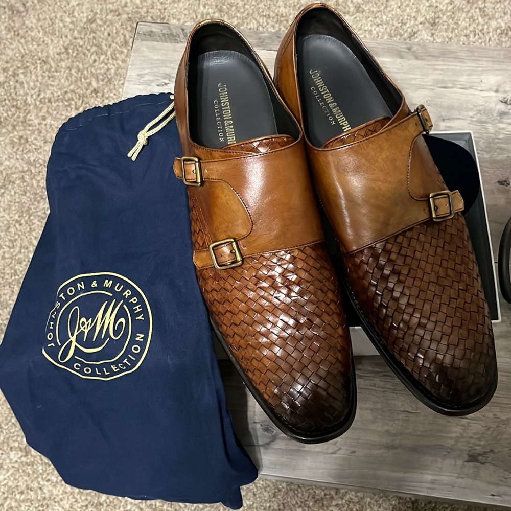 Johnston & Murphy Woven Dress Shoes